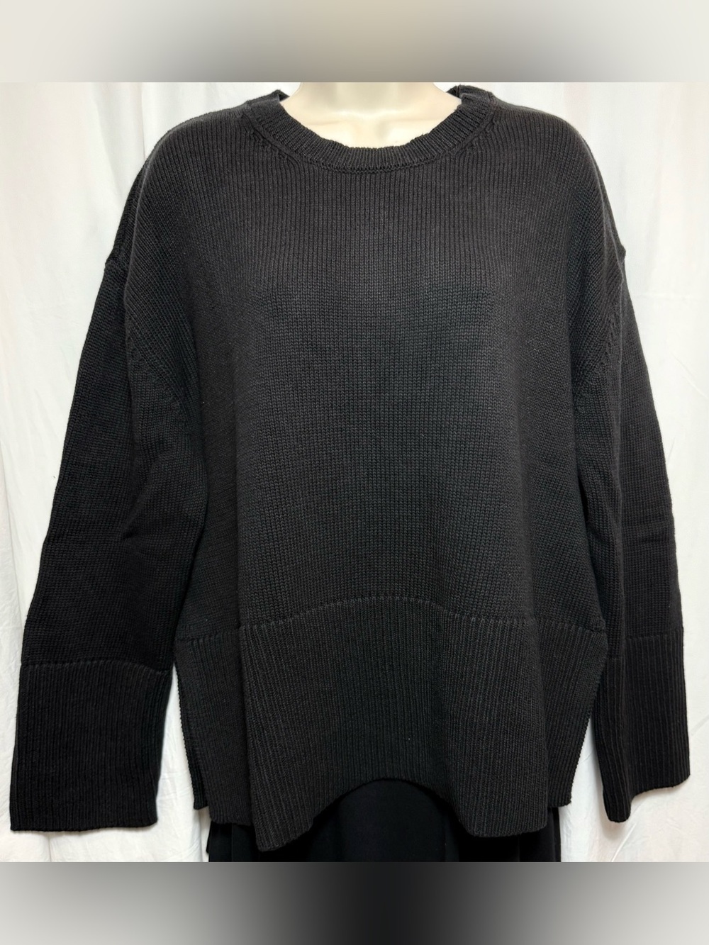 GAP Split Hem Crewneck Sweater